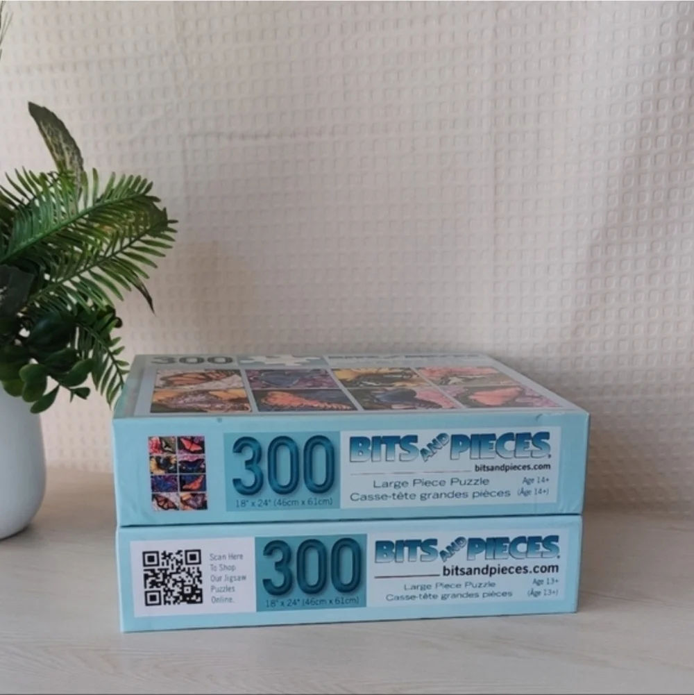 Bits And Pieces Two 300 Large Piece Puzzles